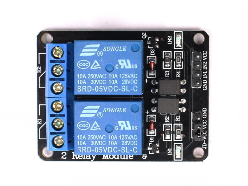 Relay & Switch Module | Module Boards | 2 channel Relay Module 12V with ...