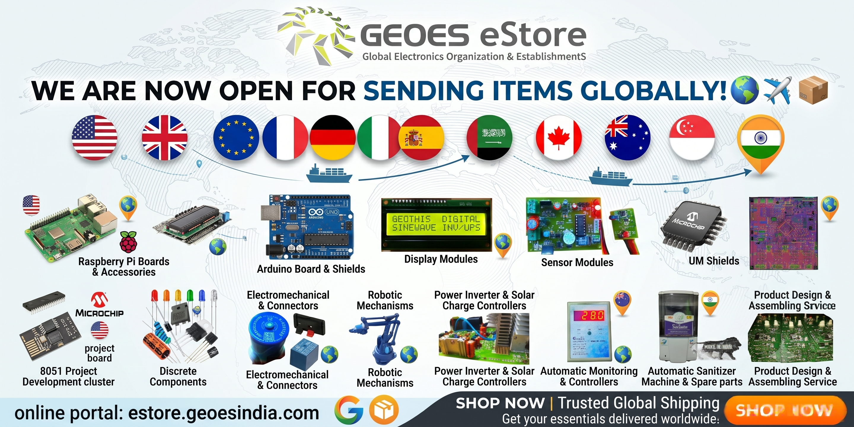 Your Favorites, Now Delivered Worldwide! ????✈️